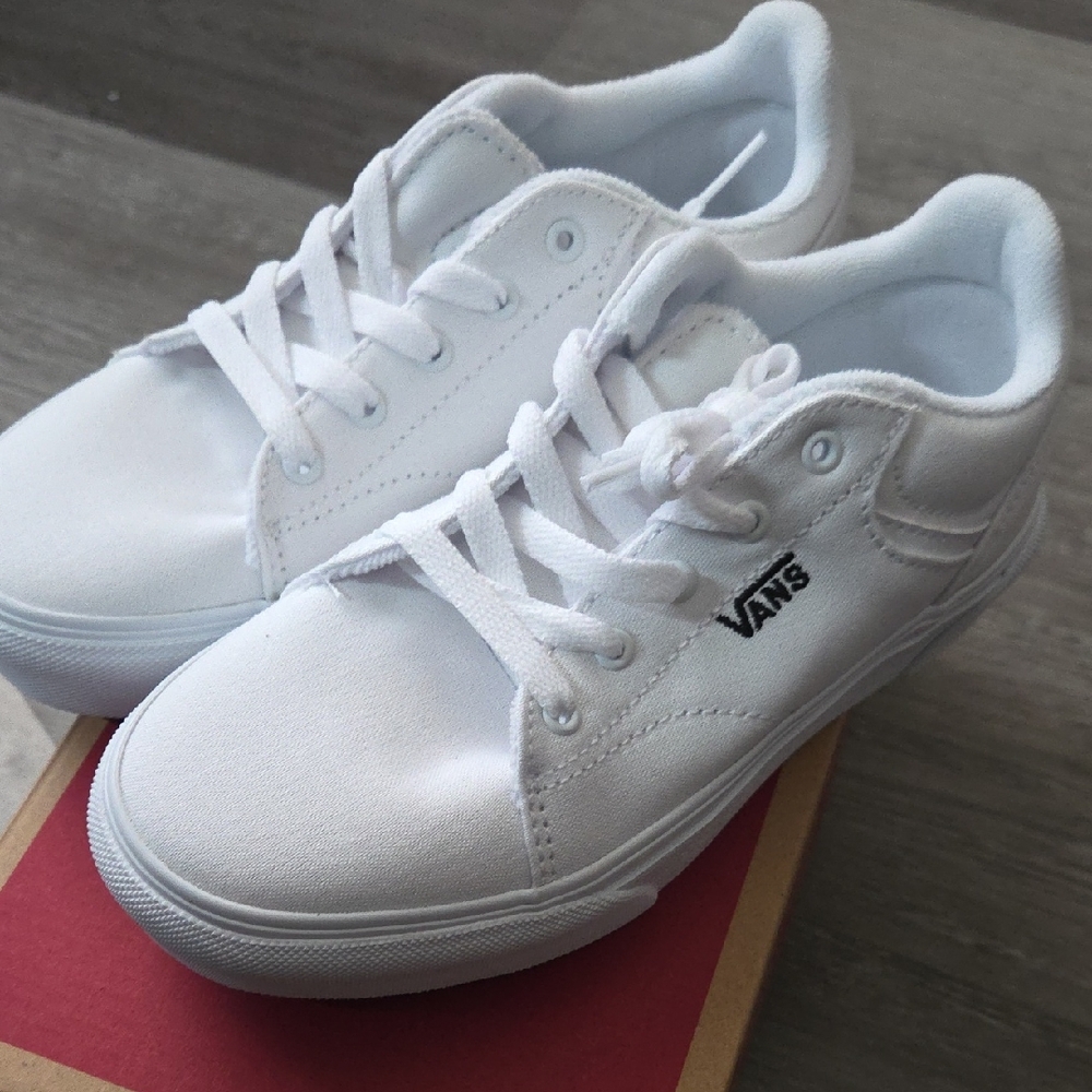 Vans Kids Classic White Sneakers
